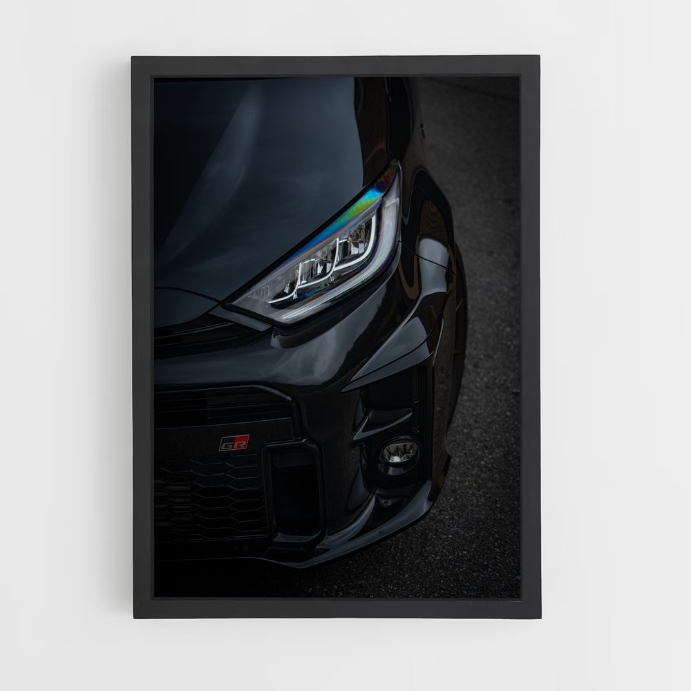 Poster Yaris Arc-en-Ciel – affiche Toyota (vue 2)